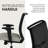 Convergence Mesh Ergonomic Task Chair, Black Frame, Fog-121642652-81753456
