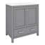 Meuble-lavabo 30 po avec lavabo simple, tiroir-839844226