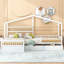 Lit plateforme simple avec trois tiroirs de rangement-1202681744