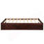 Orisfur. Lit plateforme simple avec rangement et 3 tiroirs