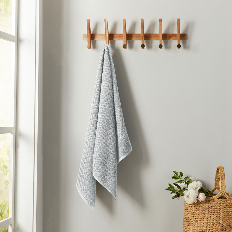 FreshFolds Ultra-Soft & Absorbent 100% Cotton 6-Piece Towel Set