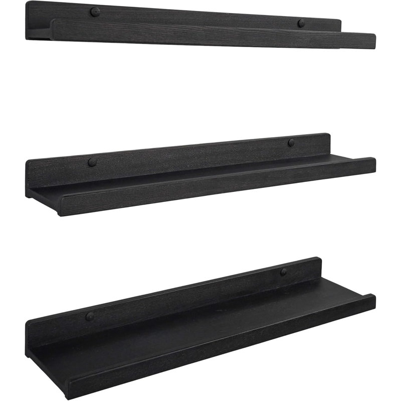 Nazya 3 Piece Floating Shelf