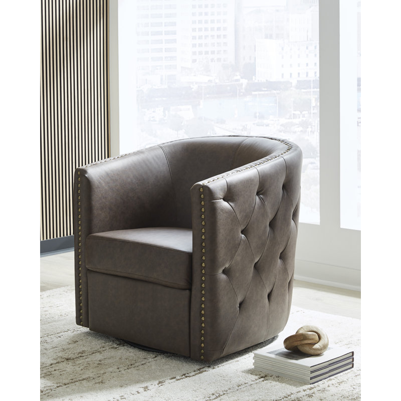 Chaise d'appoint Brentlow, Gris