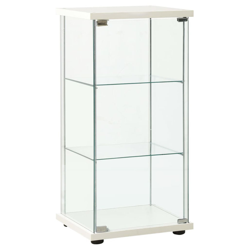 Vitrine Ebern Designs, Blanc