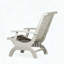 Chaise en bois d'eucalyptus avec traîneau-2068249550