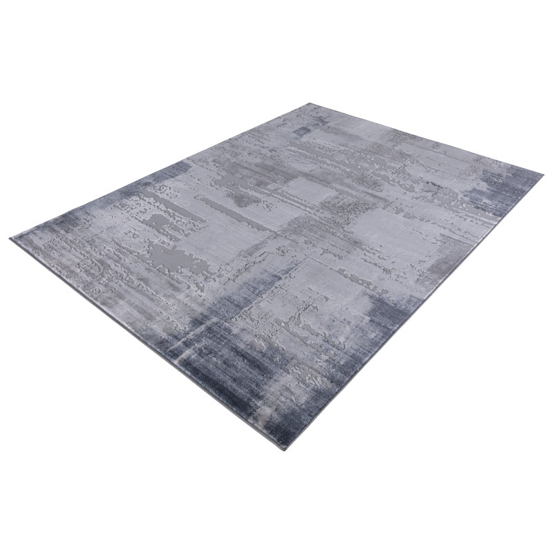 Tapis gris, Rectangle 5 pi 2 po x 7 pi 2 po