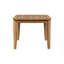 Table basse d'extérieur en bois d'acacia