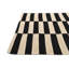 Tapis noir et blanc Osbourne