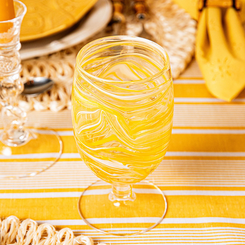 Puro Marbled Goblet