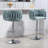 360° Swivel Bar Stools Set Of 2, Adjustable Height With Woven Back & Footrest, Perfect For Kitchen, Cafe, And Pub-924775071