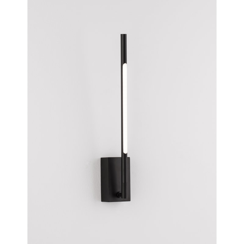 LED Wallchiere, Black