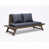 Gray Cushion/Brown Frame is out of stock