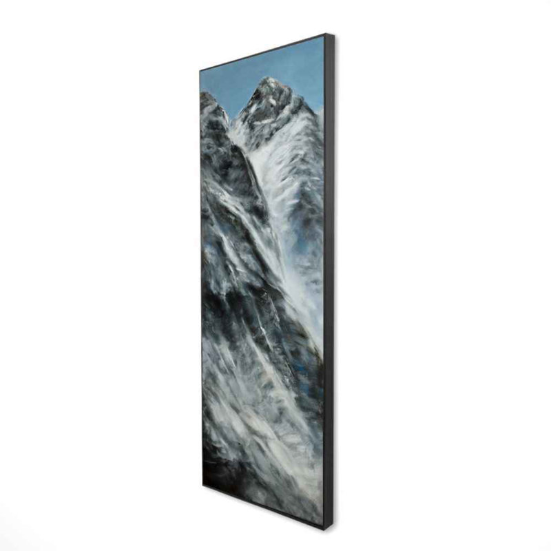 Toile murale Lhotse | Blue Mountains, art encadré pour la décoration intérieure