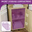  Corner Shelf 4 Tiers, Industrial Bookshelf With Cabinet,32d X 32w X 180h-458158727