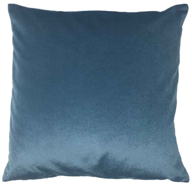Housse de coussin carré et insert, Denim