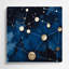 Art mural en métal Sci Fi Minimal constellation