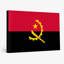 Drapeau de l'Angola, art mural sur toile, drapeau national de l'Angola-133569876