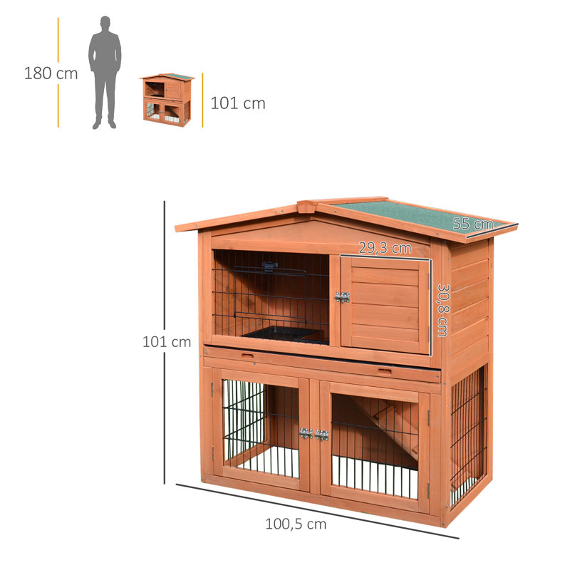 Weather Resistant Rabbit Hutch