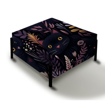 Royal Ragdolls Cat Animal Print - Animal Print Large Square Ottoman
