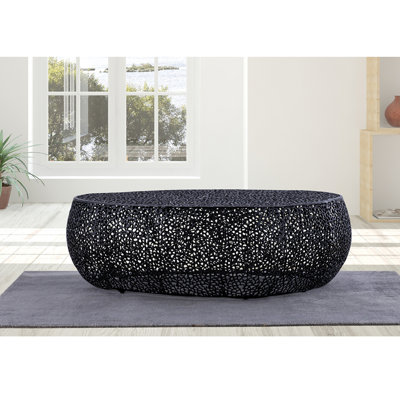 Élégante table basse ovale