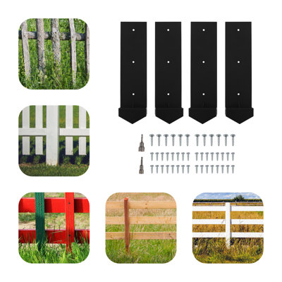 Heavy Duty Fence Post/Anchor Repair Kit