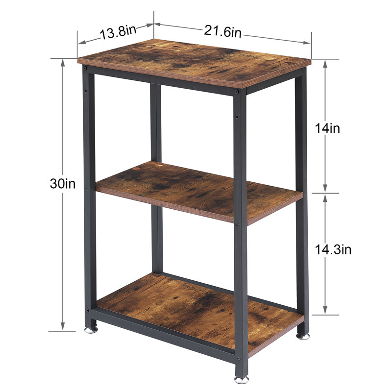 Ortha End Table, Brown