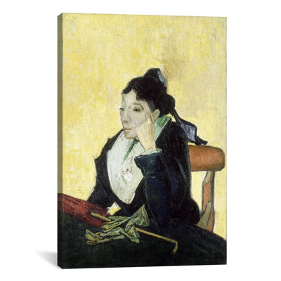 'L'Arlesienne, 1888' by Vincent Van Gogh Painting Print on Canvas