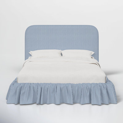 Maggie Ruffle Platform Bed