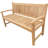 Catlett Solid Teak Wood Garden & Patio Bench-1581178003