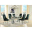Chaise d'appoint rembourrée Wesham (ensemble de 2)-2127120427