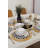 Elegant 24-Piece Ceramic Dinner Set, Matte White, 100% Ceramic Stoneware | Includes 6 Dinner Plates (7.1 in), 6 Serving Plates (11 in), 6 Bowls (4.7 in), 6 Cake Plates (8.7 in) | Antibacterial, Eco-Friendly, Dishwasher & Microwave Safe