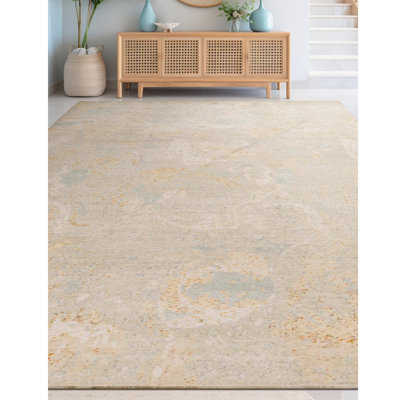 Tapis multicolore noué à la main de haute qualité