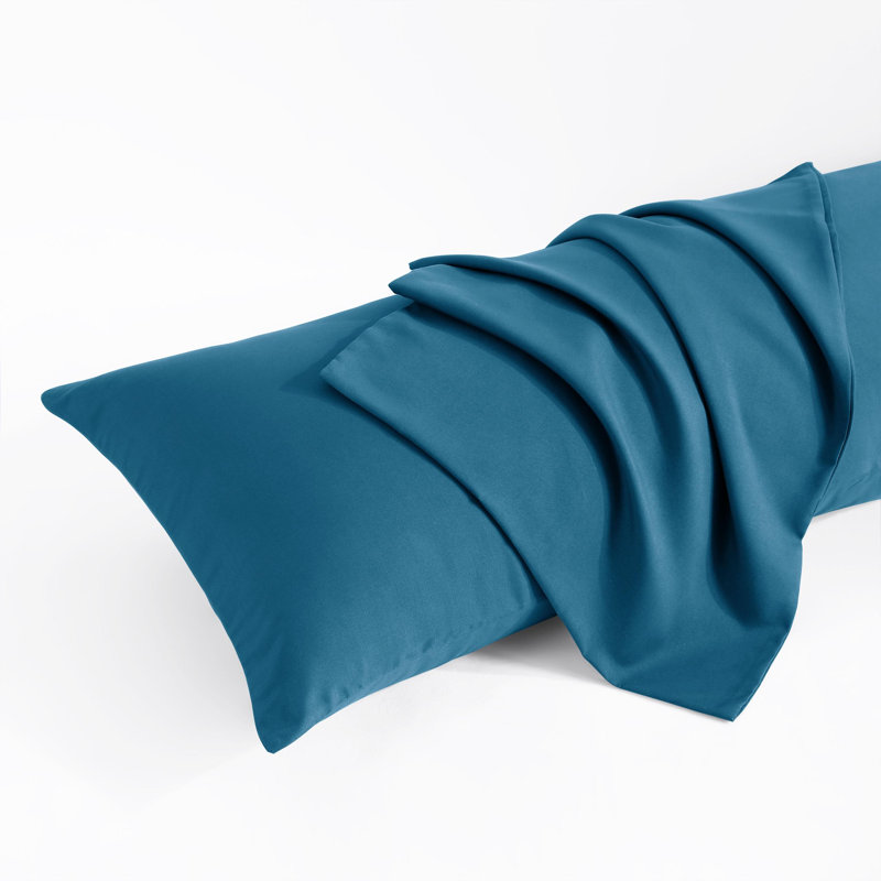 Body Pillow Cover, 1800 Brushed Microfiber Body Pillowcase with Envelope Closure - 20x54 Inches - NTBAY, Teal