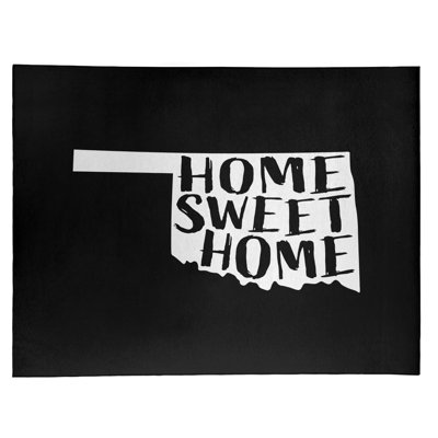 Tapis en poly-chenille oklahoma à la maison