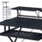 Black Computer Desk With Keyboard Tray