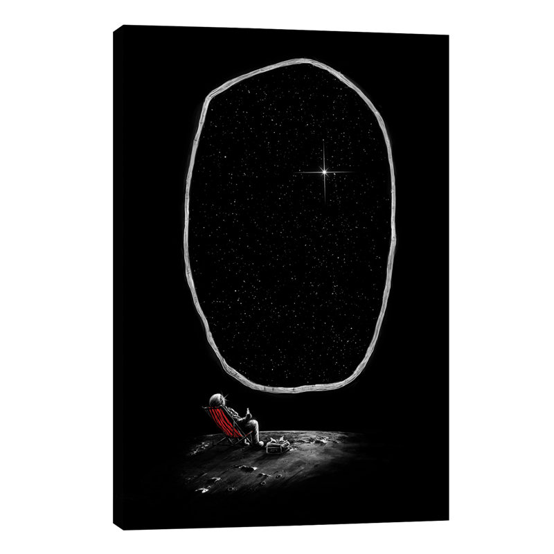 Espace refroidir par impression sur toile Nicebleed, H 12 po x l 18 po x P 1,5 po, Toile tendue, Pas de tapis