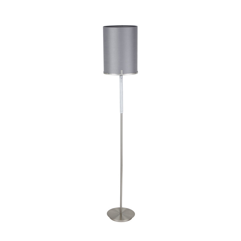 Fig 159.5cm Silver Traditional Floor Lamp