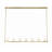 Rashana 7 - Light Dimmable Linear Chandelier