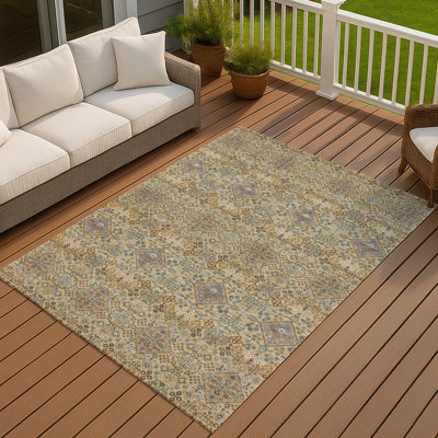 Tapis intérieur / extérieur lavable à la machine Chantille ACN2477 Global