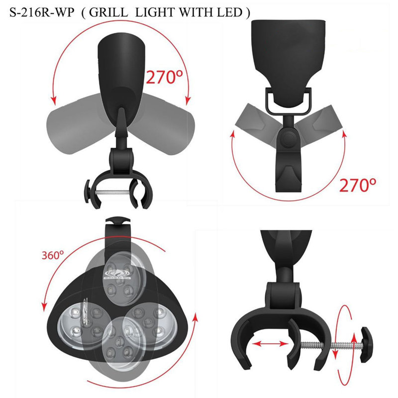 Lumière de gril à DEL