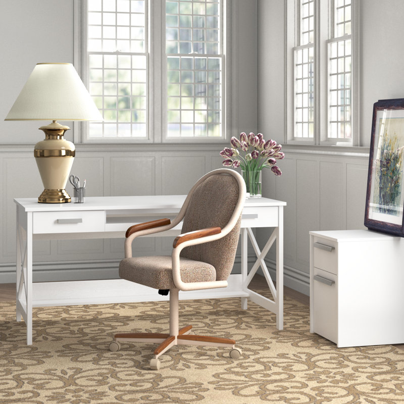 Cateluta 2 Piece Computer Desk Office Set
