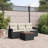 Vidaxl Garden Sofa Set Black