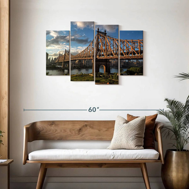 Pont de Queensboro, New York, H 27 po x l 43 po