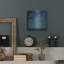 «Twilight Fireflies 1» par Laura Marshall, art mural en métal-102872666