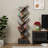 9 Tier Tree Bookcase With Drawer, Framework For Bedroom Stable Construction