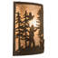 Ladonna 1 - Light Flush Mounted Sconce