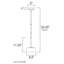 Luminaire suspendu cylindrique à 1 lumière Culita-443766915