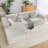 Boneless 110" W Beige Corduroy Upholstered Modular Sectional Sofa with 5 Pillows, 2-Piece Convertible Sleeper, No Assembly Required-551389504-551389506-780084465