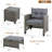 Maddox 2 - Person Patio Conversation Set with Cushions-1668284379-1668284381