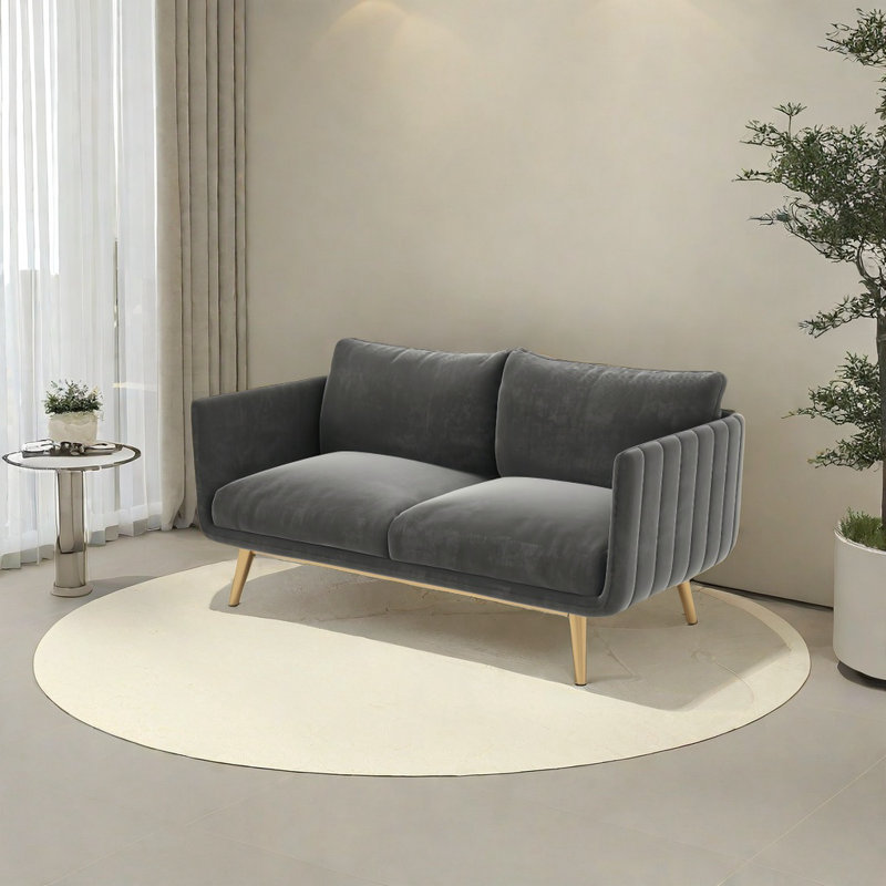 Modern Simple Sofa 55.12'' Upholstered Sofa